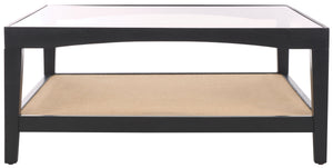 Nicolella Square Glass Coffee Table | Safavieh Couture – SFV2311