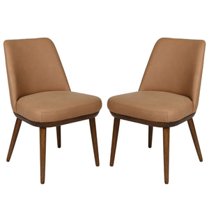 Normandy Leather Dining Chair (Set of 2) | Safavieh Couture – SFV2400