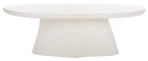 Jasbriella Concrete Coffee Table | Safavieh Couture - SFV2601
