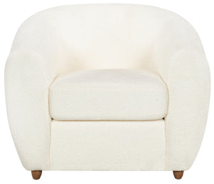 Flannigan Plinth Accent Chair | Safavieh Couture - SFV3201