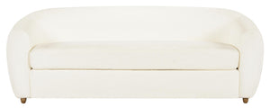 Flannigan Plinth Base Sofa | Safavieh Couture - SFV3202
