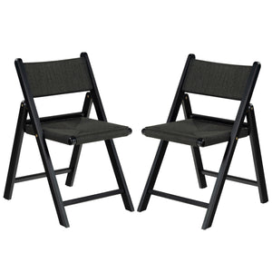 Shaylie Paper Cord Folding Dining Chair (Set of 2) | Safavieh Couture SFV4118