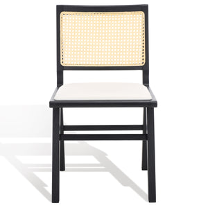 Hattie French Cane Cushion Dining Chair (Set of 2) | Safavieh Couture - SFV4154