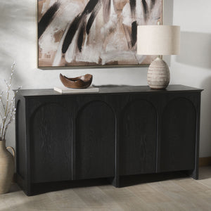 Tashalie 4 Door Wood Sideboard | Safavieh Couture – SFV4209
