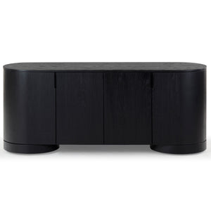 Jesbelina Oval Wood Sideboard | Safavieh Couture - SFV4215