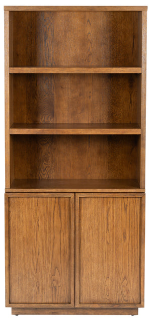 Zeus 4 Shelf Wood Bookcase | Safavieh Couture - SFV4219