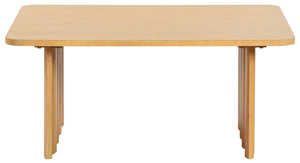 Yurina Rectangle Wood Coffee Table | Safavieh Couture – SFV4222