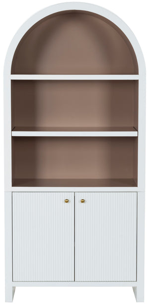 Liabella 5 Shelf Wood Bookcase | Safavieh Couture - SFV4234