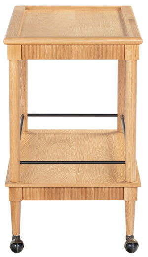 Donnabrielle Wood Barcart | Safavieh Couture - SFV4248