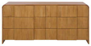 Vitale Reeded Wood Dresser | Safavieh Couture - SFV4260