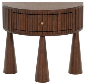 Vivietta Fluted Wood Nightstand | Safavieh Couture - SFV4286