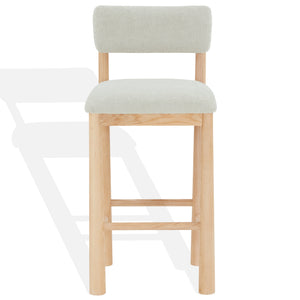 Wrenley Boucle Barstool | Safavieh Couture - SFV4866