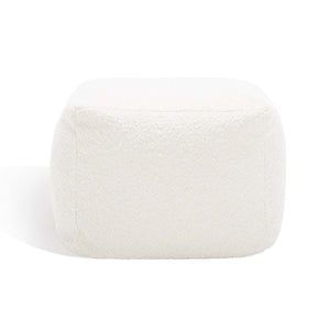 Samuels Boucle Pouf  | Safavieh - SFV5041