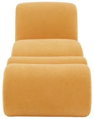 Kaolin Cordoroy Accent Chair & Ottoman | Safavieh Couture - SFV5097