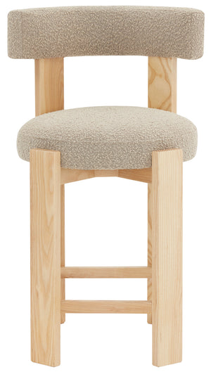 Saralisa Boucle Counter Stool | Safavieh Couture - SFV5129