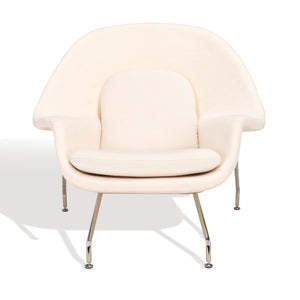 Elyzabeth Linen And Metal Accent Chair | Safavieh Couture – SFV5131