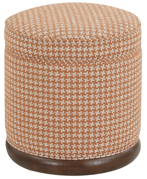Fiorelli Round Boucle Ottoman | Safavieh Couture - SFV5147B