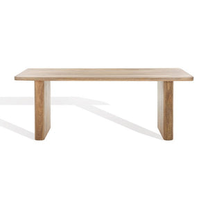 Hewlett Wood 80" Dining Table | Safavieh Couture – SFV5749