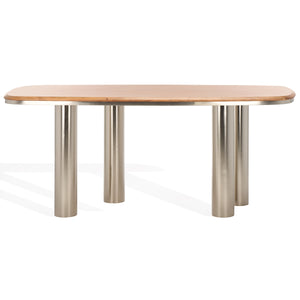 Osborn Metal Dining Table | Safavieh Couture - SFV5755