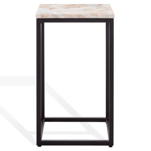 Macklyn Square Marble Top Accent Table | Safavieh Couture - SFV5768