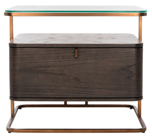 Johnson 1 Drawer Nightstand | Safavieh Couture - SFV6046