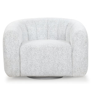Demetri Boucle Swivel Chair | Safavieh Couture – SFV6108