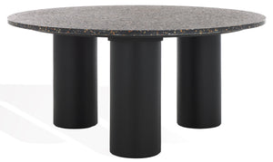 Kathalina Round Terrazzo Top Coffee Table | Safavieh Couture – SFV6403