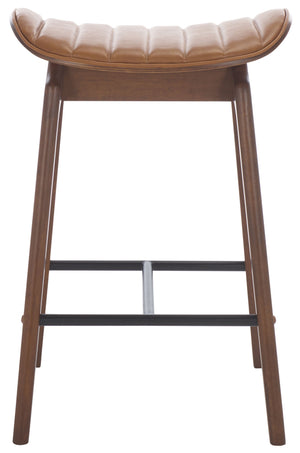Elline Wood Counter Stool Set of Two | Safavieh Couture - SFV6714