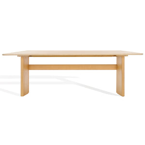 Bellarose Travertine Dining Table | Safavieh Couture – SFV7231