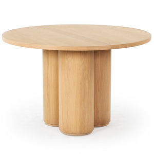 Kathalina Round Wood Dining Table | Safavieh Couture - SFV7242