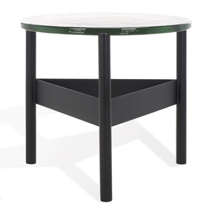 Rozalia Cast Glass Accent Table | Safavieh Couture – SFV7903