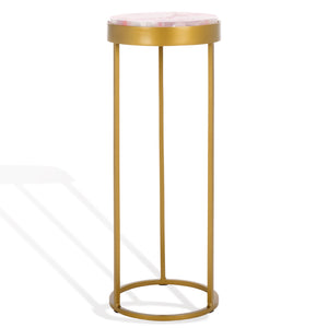Roseclaire Stone Drink Table | Safavieh Couture – SFV7908