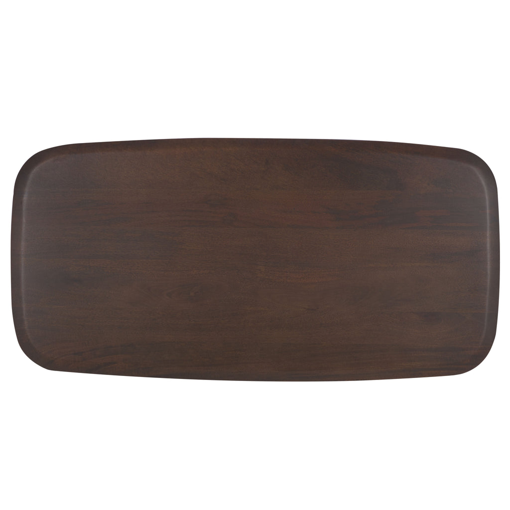 Safavieh Couture Cassiette Wood Coffee Table, SFV8303 - Walnut