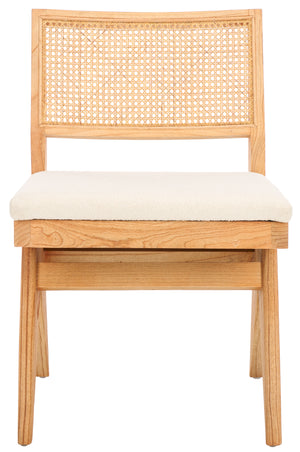 Jaqueline Rattan Back Chair | Safavieh Couture SFV9104