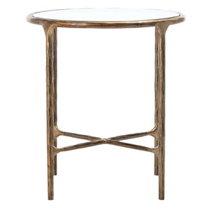 Jessa Metal Round End Table | Safavieh Couture - SFV9505