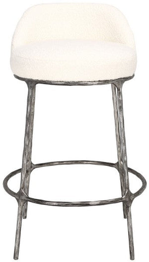 Woodsen Boucle Counterstool | Safavieh Couture – SFV9524