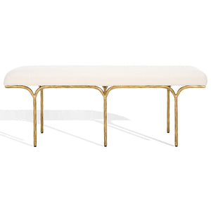 Marvin Boucle 48" Bench | Safavieh Couture – SFV9530