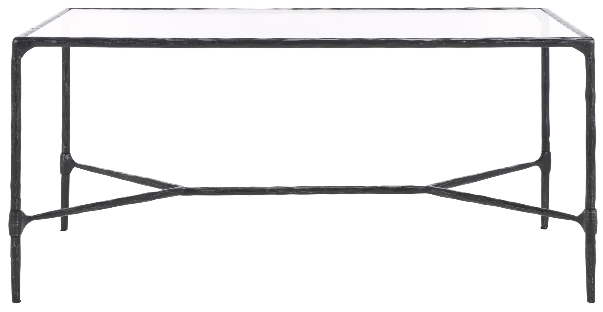 Isabellina Metal And Glass Coffee Table | Safavieh Couture SFV9541