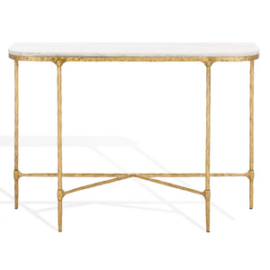 Janowsky Metal Console Table | Safavieh Couture - SFV9550