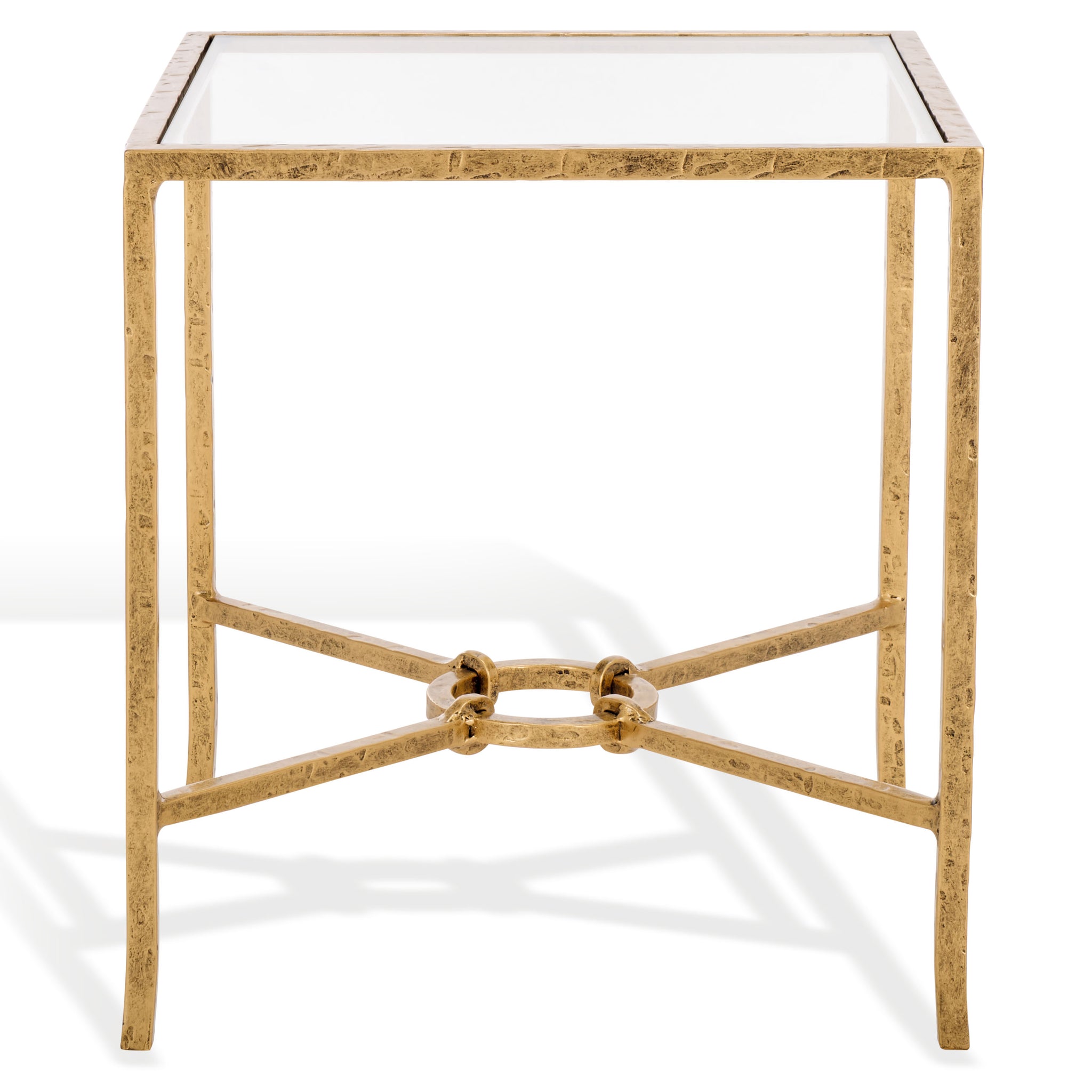 Tauri Metal Square Accent Table | Safavieh Couture - SFV9554