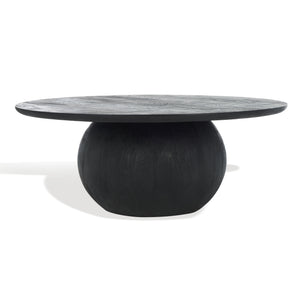 Gabribella Round Wood Coffee Table | Safavieh Couture – SFV9709