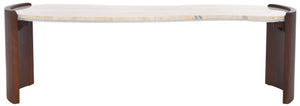 Sheyenne Travertine Top Coffee Table | Safavieh Couture – SFV9728