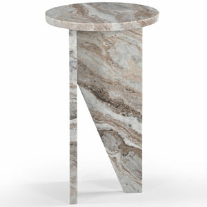 Devlin Marble Drink Table | Safavieh Couture – SFV9734