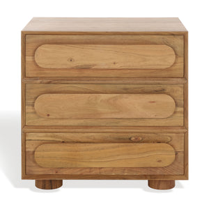 Lesliette 3 Drawer Nightstand | Safavieh Couture - SFV9748