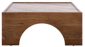 Jaslina Marble Top Coffee Table | Safavieh Couture - SFV9754
