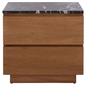 Lilybelle Marble Top Nightstand | Safavieh Couture - SFV9755