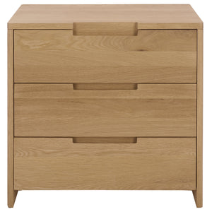 Riverside Oak Wood Nightstand | Safavieh Couture - SFV9759