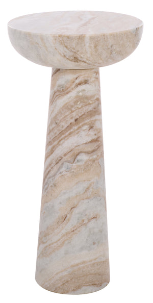 Glendale Round Marble Accent Table | Safavieh Couture - SFV9766