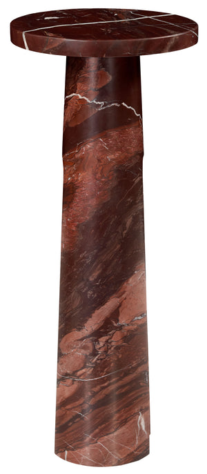 Doxander Marble Tall Drink Table | Safavieh Couture - SFV9773