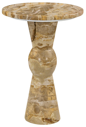 Zuria Round Marble Accent Table | Safavieh Couture - SFV9777